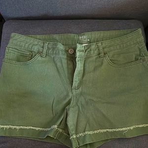 Green shortss